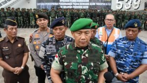Komandan Kodaeral XII Hadiri Pelepasan Satgas Yonzipur ke Aceh Utara