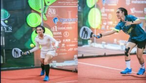 Sertu Brigina Tembus Semifinal Turnamen Padel di Pontianak