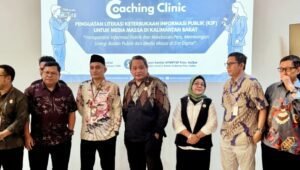 Puluhan Media Kalbar Ikuti Coaching Clinic Keterbukaan Informasi Komisi Informasi