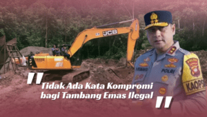 Kapolda Kalbar Menutup Ruang Kompromi bagi Tambang Emas Ilegal