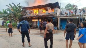 Diduga Korsleting Listrik, Rumah Milik Jeddy Julianto di Kedukul Hangus Terbakar
