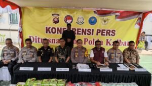 Sebulan, Polda Kalbar Bongkar 11 Kasus Narkoba di Kalbar