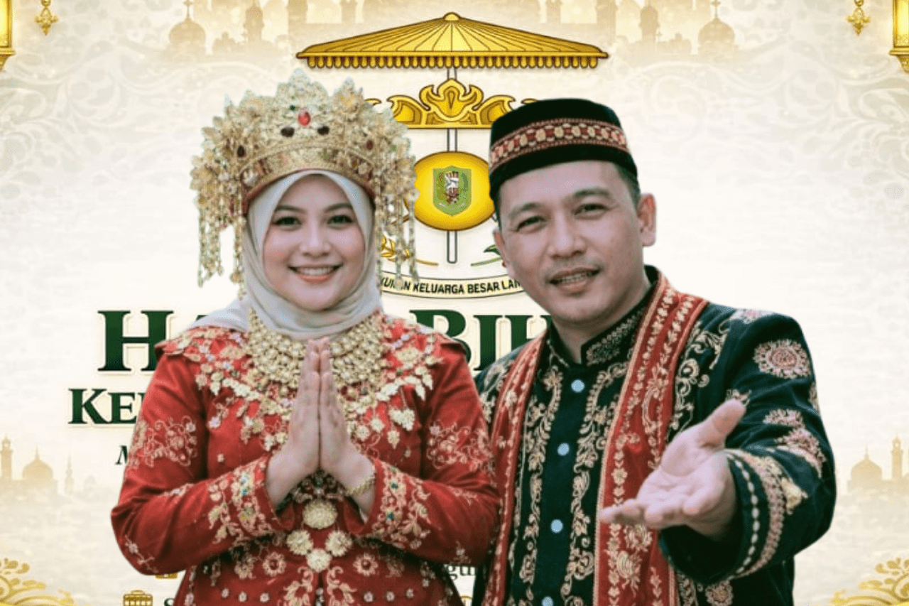 Pertama Kalinya, Warga Lampung di Sanggau Gelar Halalbihalal