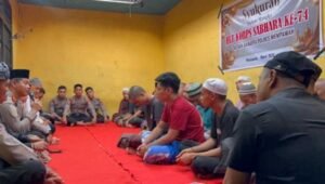 Polres Mempawah Ajak Tahanan Buka Puasa Bersama di HUT ke-74 Korps Sabhara