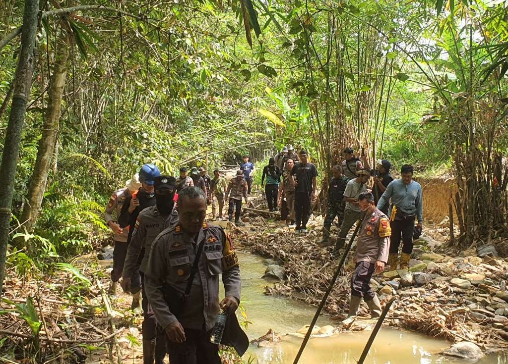 Gak Main-Main, Aparat Bongkar Aktivitas Tambang Ilegal di Perbatasan Entikong