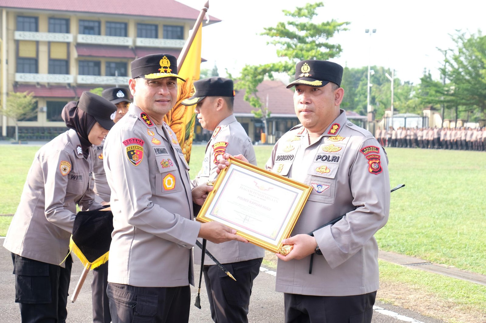 Kapolda Kalbar Umumkan 3 Polres Terbaik, Kelola Lahan Pangan