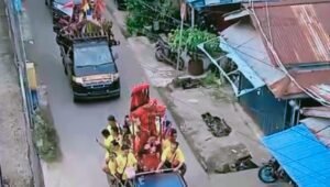 Arak-arakan Naga dan Tatung Warnai Ritual Cuci Jalan di Sanggau