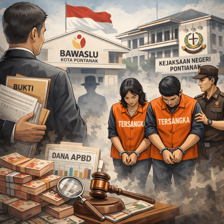 Dana Hibah Pilkada Pontianak Diduga Dikorupsi, Kejari Periksa Dua Tersangka dari Bawaslu