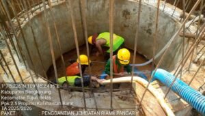 Dituding Langgar BPJS & K3, Ini Klarifikasi Pihak Proyek Jembatan Riam Pangar