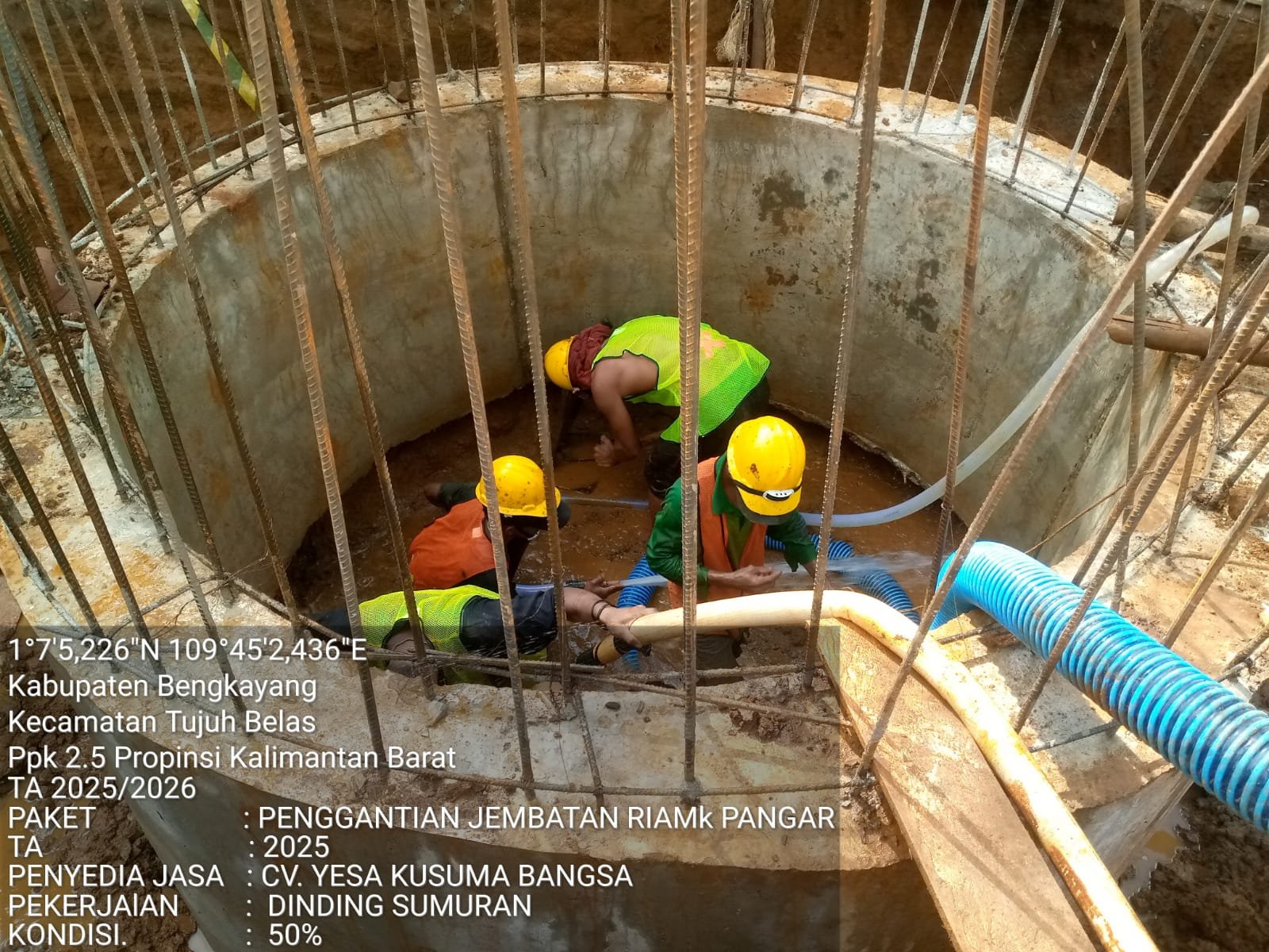 Dituding Langgar BPJS & K3, Ini Klarifikasi Pihak Proyek Jembatan Riam Pangar 1 Dituding Langgar BPJS & K3, Ini Klarifikasi Pihak Proyek Jembatan Riam Pangar