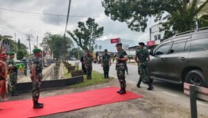 Pangdam XII Kunker ke Yonzipur 6 Mempawah