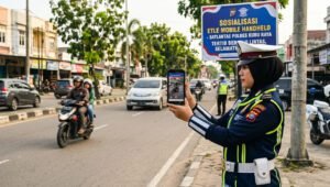 Era Baru Tilang Elektronik Kamera Genggam Polisi Siap Awasi Jalanan Kubu Raya