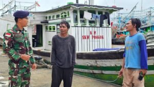 TNI AL Datangi Nelayan di Sungai Rengas, Ada Peringatan Penting Soal Keselamatan