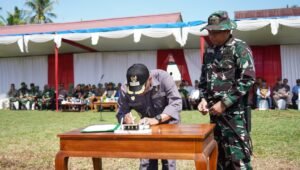 Resmi Dibuka! TMMD Bangun Jalan dan Rumah Warga di Desa Sepang Mempawah