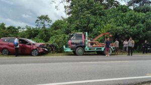 Kapolsek Ungkap Penyebab Awal Kecelakaan Taft Vs Sigra di Parindu