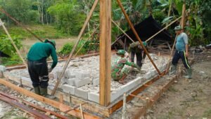 Rumah Impian Pak Acan Mulai Terwujud Berkat TMMD di Desa Toho