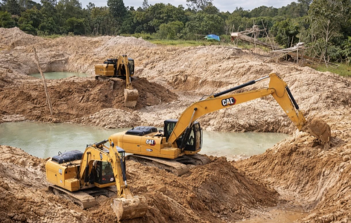 PETI di Tumbang Titi Jalan Terus, Kapolres Ketapang Bungkam, Ada Apa!