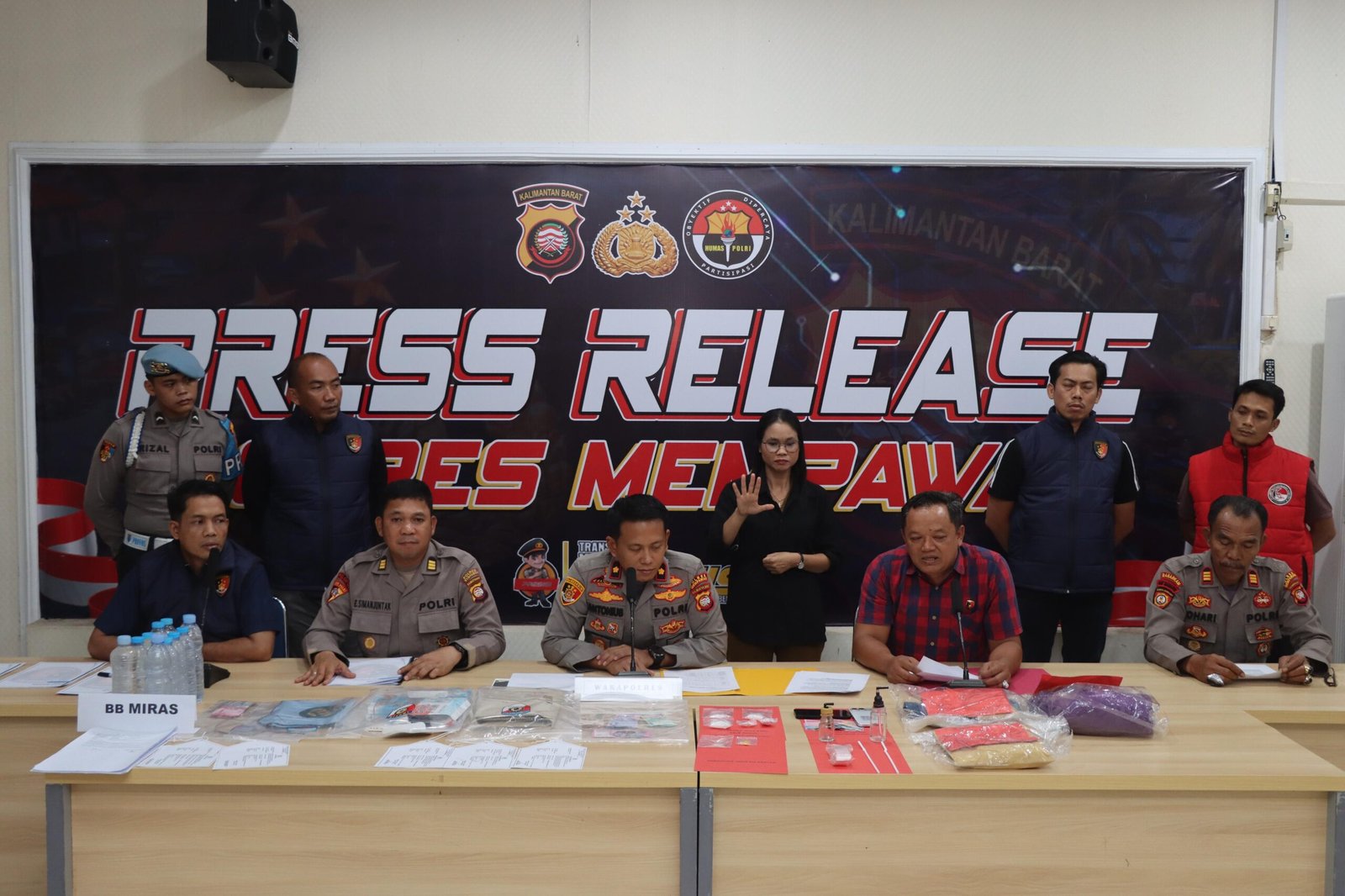 14 Kasus Dibongkar, Operasi Pekat Mempawah Sikat Preman hingga Narkoba 1 14 Kasus Dibongkar, Operasi Pekat Mempawah Sikat Preman hingga Narkoba