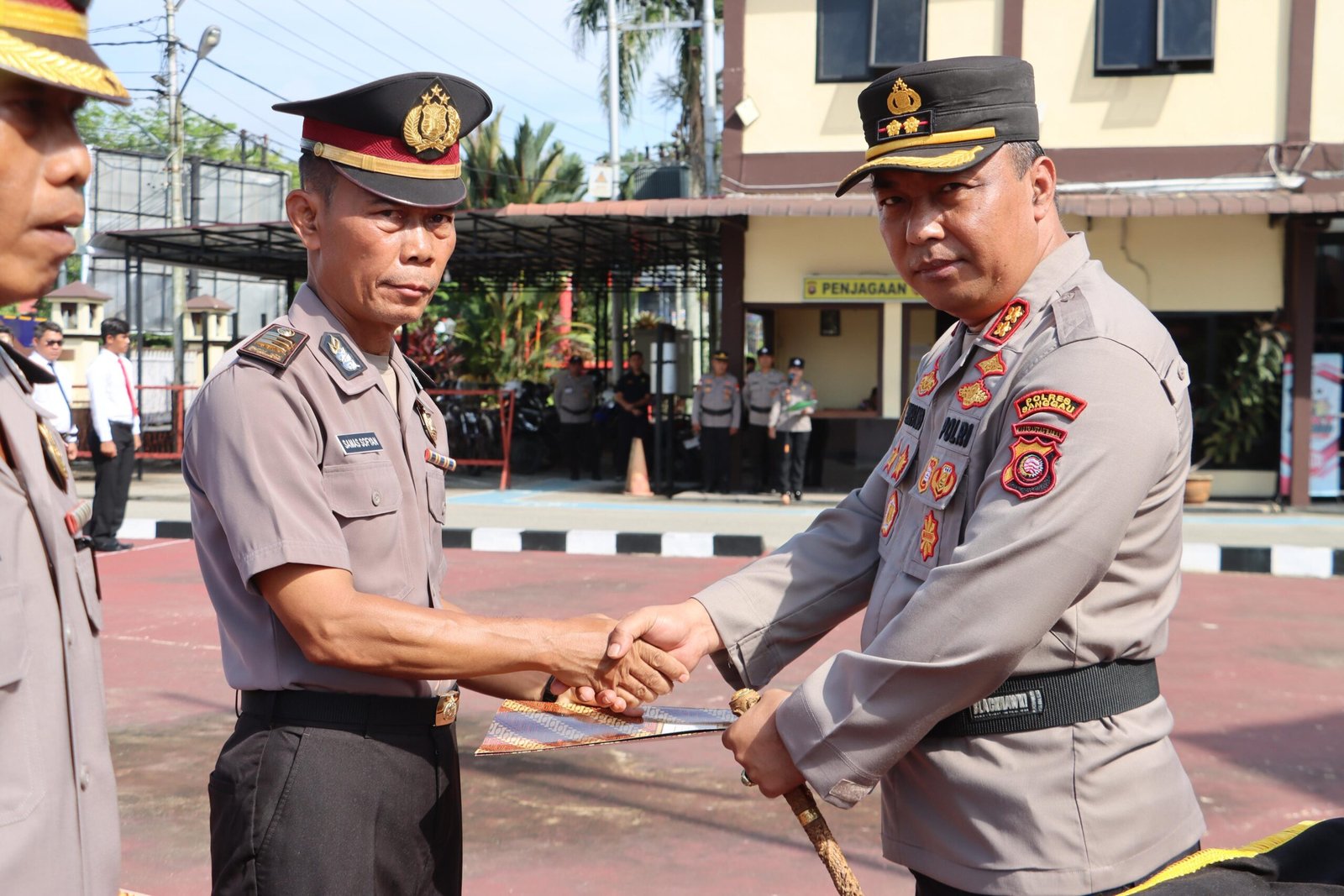 Deretan Nama Baru Pejabat Polres Sanggau Resmi Dilantik