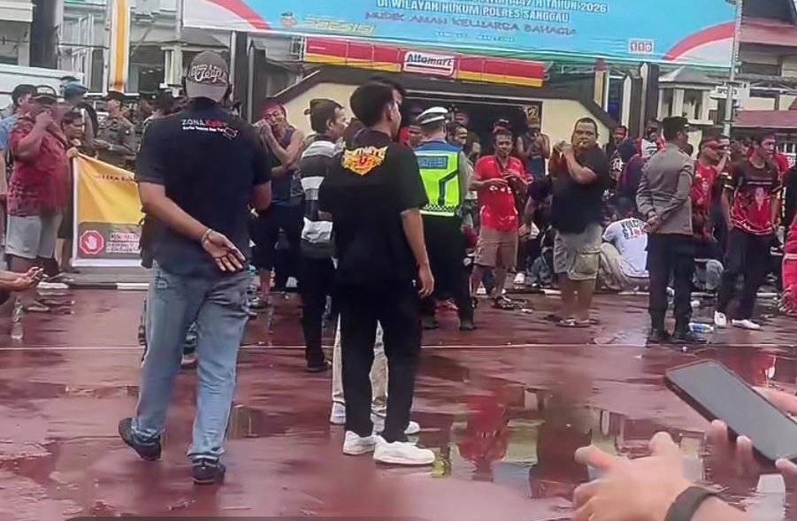 Demo di Polres Sanggau, Massa Ultimatum Polisi 3 Hari