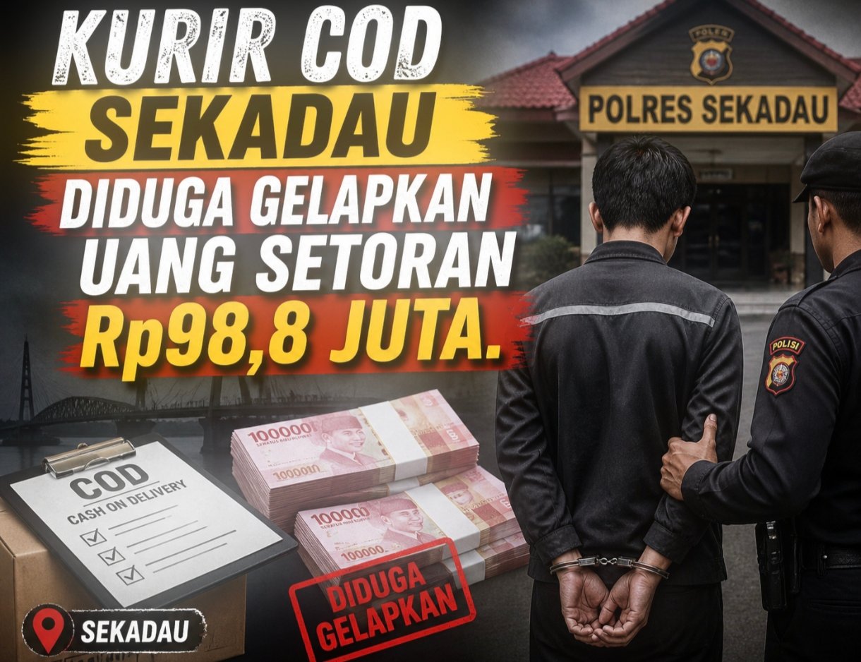 Skandal COD Sekadau,  Kurir J&T Diduga Pakai Uang Konsumen