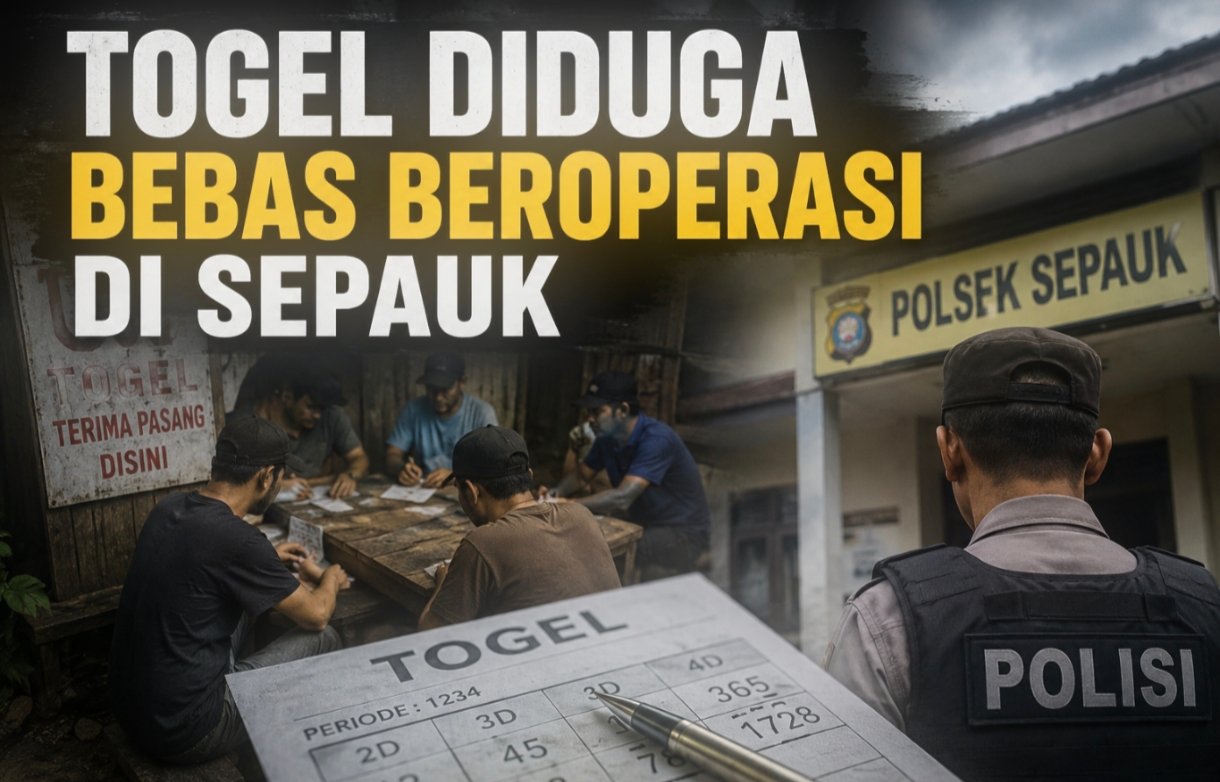 Togel Diduga Bebas Beroperasi di Sepauk
