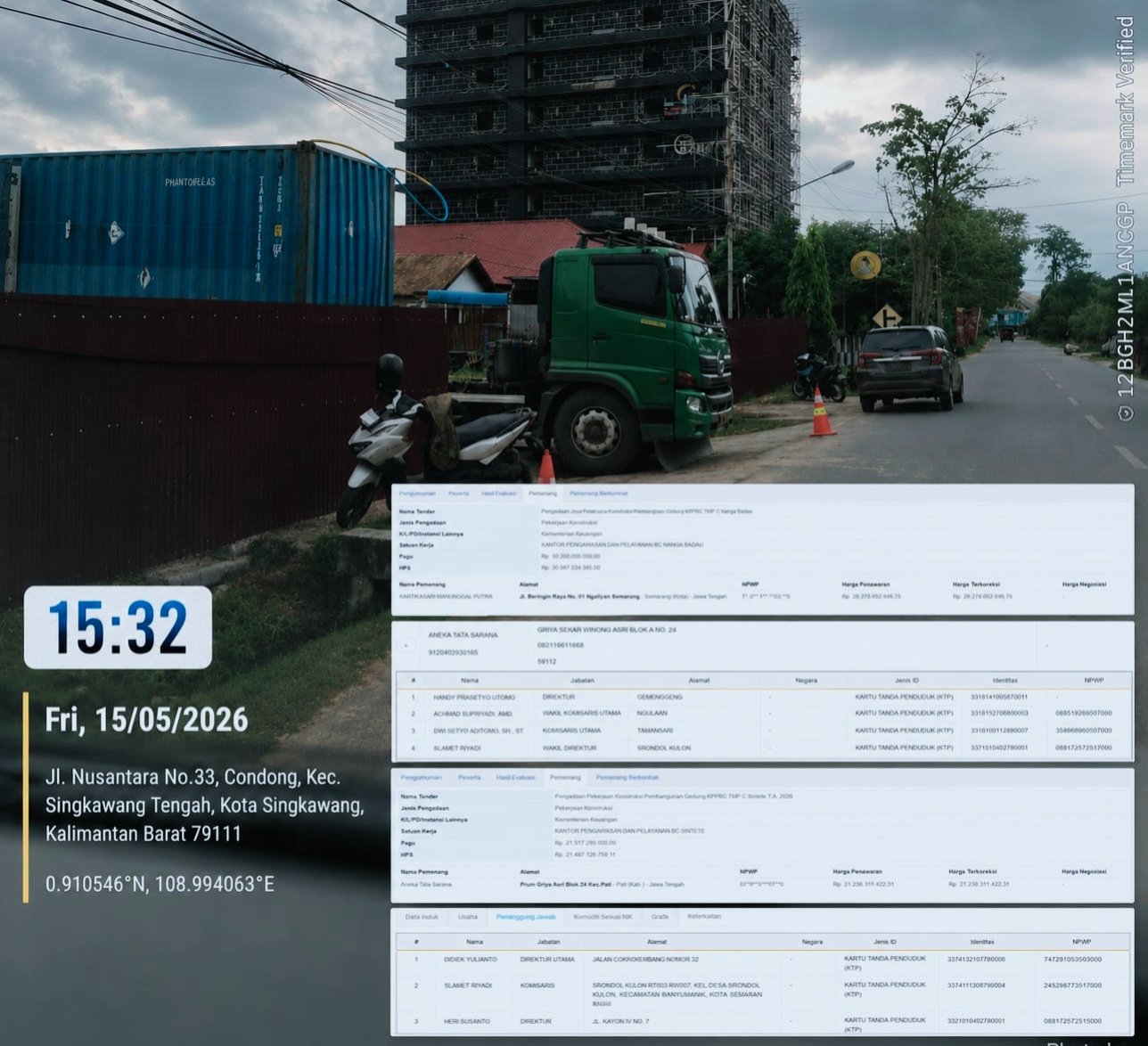 Diduga Ada Pengaturan Pemenang Tender di Proyek Bea Cukai Sintete Singkawang