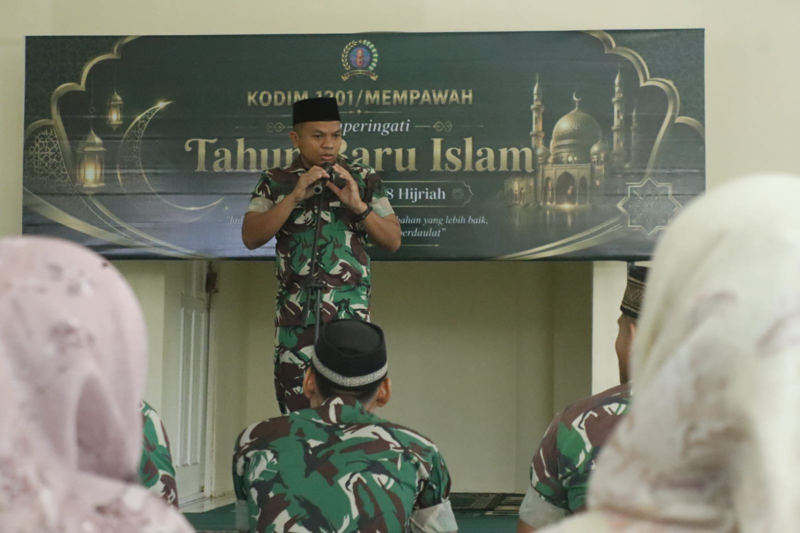 1 Muharram 1448 H, Kodim Mempawah Ajak Prajurit Perkuat Iman dan Pengabdian