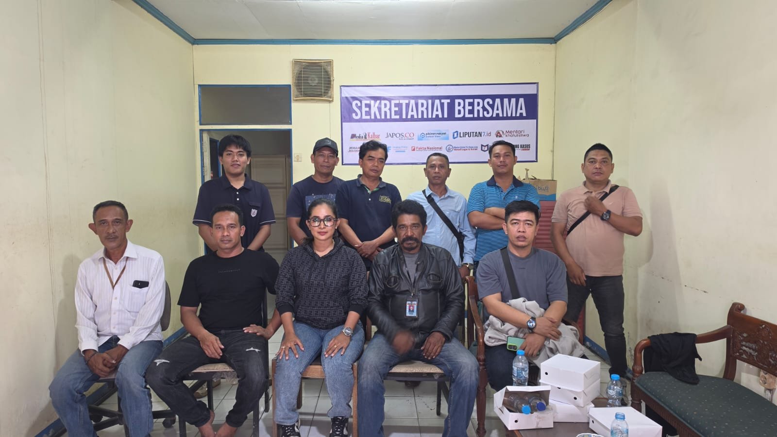 Puluhan Media Online Kalbar Bersatu, Rumah Jurnalis Pontianak Resmi Dibuka