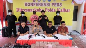 Rp 3,8 Miliar Disita Polda Kalbar, Terungkap Sosok di Balik 4,3 Kg Sabu di Pontianak