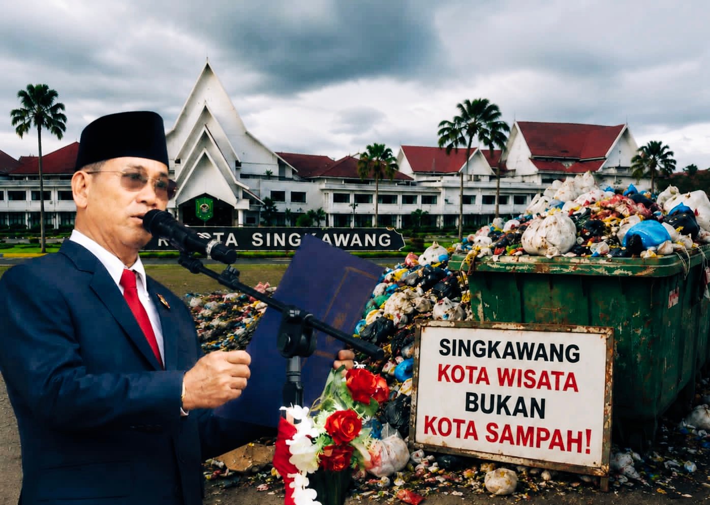 Keluhan Warga Meningkat, DPRD Desak Evaluasi Pengelolaan Sampah di Singkawang