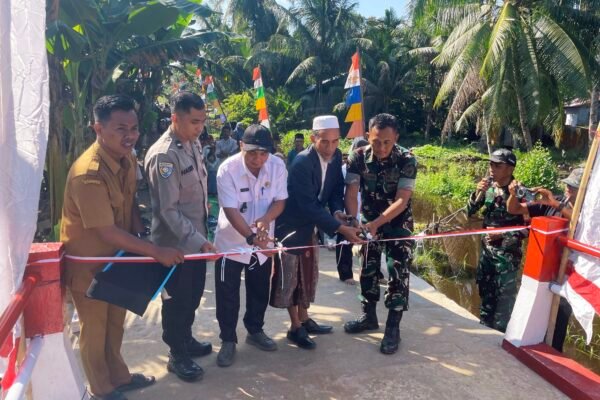 Jembatan Baru Resmi Rampung, Warga Bakau Besar Darat Kini Lebih Mudah Beraktivitas