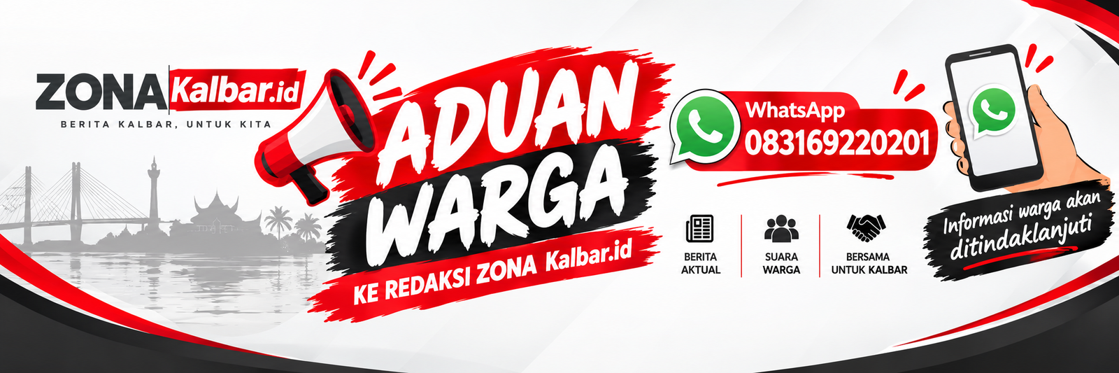 Aduan Warga ke Redaksi ZONA Kalbar.id