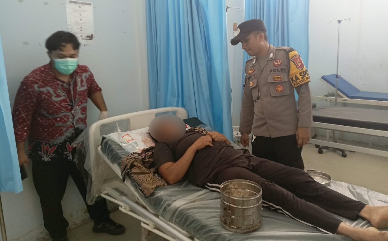 KDRT di Sekayam, Perempuan 39 Tahun Terluka, 18 Jahitan